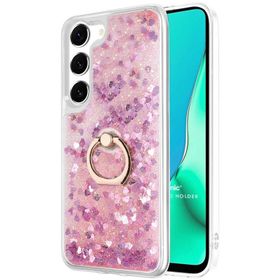 Microsonic Samsung Galaxy S23 Plus Glitter Liquid Holder Cep Telefonu Kılıfı