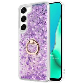 Microsonic Samsung Galaxy S23 Plus Glitter Liquid Holder Cep Telefonu Kılıfı