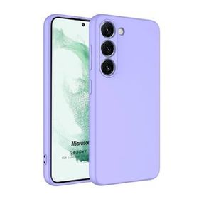 Microsonic Samsung Galaxy S23 Plus Groovy Soft Lila Kılıf