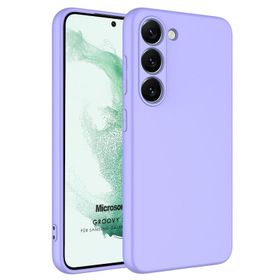 Microsonic Samsung Galaxy S23 Plus Groovy Soft Lila Kılıf