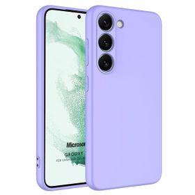 Microsonic Samsung Galaxy S23 Plus Groovy Soft Lila Kılıf