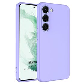 Microsonic Samsung Galaxy S23 Plus Groovy Soft Lila Kılıf