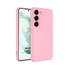 Microsonic Samsung Galaxy S23 Plus Groovy Soft Pembe Kılıf