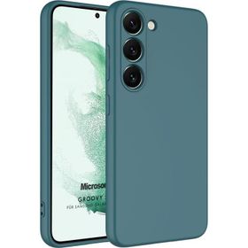 Microsonic Samsung Galaxy S23 Plus Groovy Soft Yeşil Kılıf