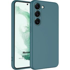 Microsonic Samsung Galaxy S23 Plus Groovy Soft Yeşil Kılıf