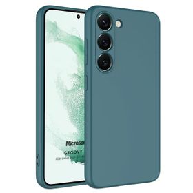Microsonic Samsung Galaxy S23 Plus Groovy Soft Yeşil Kılıf