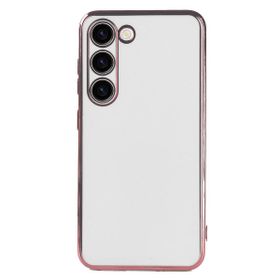 Microsonic Samsung Galaxy S23 Plus Olive Plated Beyaz Cep Telefonu Kılıfı