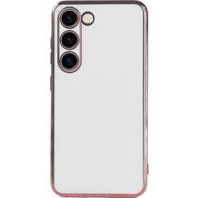 Microsonic Samsung Galaxy S23 Plus Olive Plated Beyaz Cep Telefonu Kılıfı