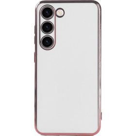 Microsonic Samsung Galaxy S23 Plus Olive Plated Beyaz Cep Telefonu Kılıfı