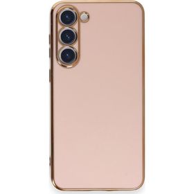 Microsonic Samsung Galaxy S23 Plus Olive Plated Rose Gold Cep Telefonu Kılıfı