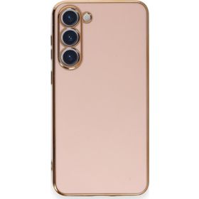 Microsonic Samsung Galaxy S23 Plus Olive Plated Rose Gold Cep Telefonu Kılıfı