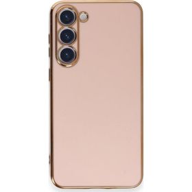 Microsonic Samsung Galaxy S23 Plus Olive Plated Rose Gold Cep Telefonu Kılıfı