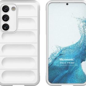 Microsonic Samsung Galaxy S23 Plus Oslo Prime Beyaz Cep Telefonu Kılıfı