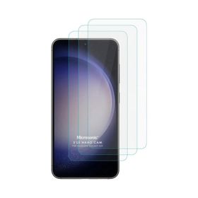 Microsonic Samsung Galaxy S23 Screen Protector Nano Glass 3 Adet Cam Ekran Koruyucu