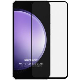 Microsonic Samsung Galaxy S23 Seramik Matte Flexible Siyah Ekran Koruyucu