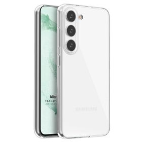 Microsonic Samsung Galaxy S23 Transparent Soft Şeffaf Kılıf