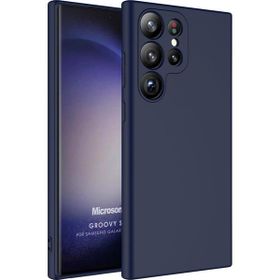 Microsonic Samsung Galaxy S23 Ultra Groovy Soft Lacivert Kılıf