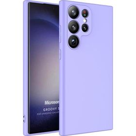 Microsonic Samsung Galaxy S23 Ultra Groovy Soft Lila Kılıf