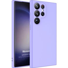 Microsonic Samsung Galaxy S23 Ultra Groovy Soft Lila Kılıf