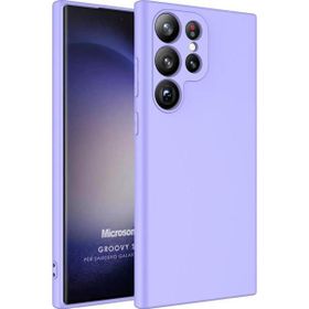 Microsonic Samsung Galaxy S23 Ultra Groovy Soft Lila Kılıf