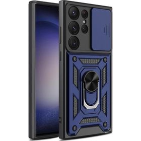 Microsonic Samsung Galaxy S23 Ultra Impact Resistant Lacivert Cep Telefonu Kılıfı