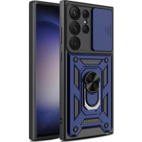 Microsonic Samsung Galaxy S23 Ultra Impact Resistant Lacivert Cep Telefonu Kılıfı