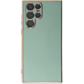 Microsonic Samsung Galaxy S23 Ultra Olive Plated Kılıf