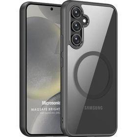 Microsonic Samsung Galaxy S24 Magsafe Bright Planet Gri Kılıf