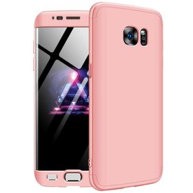 Microsonic Samsung Galaxy S7 Edge Double Dip 360 Protective Rose Gold Kılıf