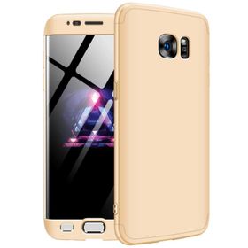 Microsonic Samsung Galaxy S7 Edge Double Dip 360 Protective Rose Gold Kılıf