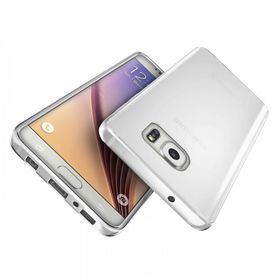 Microsonic Samsung Galaxy S7 Transparent Soft Beyaz Kılıf