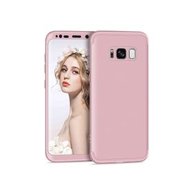 Microsonic Samsung Galaxy S8 Double Dip 360 Protective Siyah Kılıf