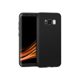 Microsonic Samsung Galaxy S8 Double Dip 360 Protective Siyah Kılıf