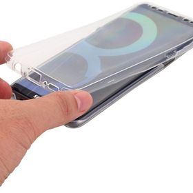 Microsonic Samsung Galaxy S8 Plus 6 tarafı tam full koruma 360 Clear Soft Şeffaf Kılıf