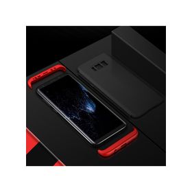 Microsonic Samsung Galaxy S8 Plus Double Dip 360 Protective Kırmızı Kılıf