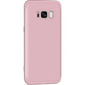 Microsonic Samsung Galaxy S8 Plus Double Dip 360 Protective Rose Gold Kılıf