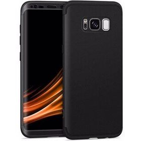 Microsonic Samsung Galaxy S8 Plus Double Dip 360 Protective Siyah Kılıf