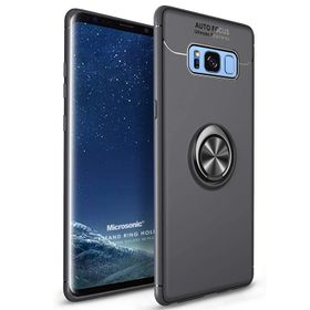 Microsonic Samsung Galaxy S8 Plus Kickstand Ring Holder Kılıf