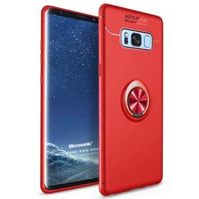 Microsonic Samsung Galaxy S8 Plus Kickstand Ring Holder Kılıf