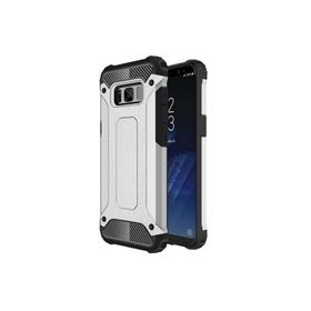 Microsonic Samsung Galaxy S8 Plus Rugged Armor Gümüş Kılıf