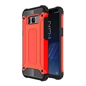 Microsonic Samsung Galaxy S8 Plus Rugged Armor Kırmızı Kılıf