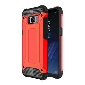 Microsonic Samsung Galaxy S8 Plus Rugged Armor Kırmızı Kılıf