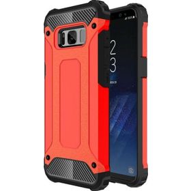 Microsonic Samsung Galaxy S8 Plus Rugged Armor Kırmızı Kılıf