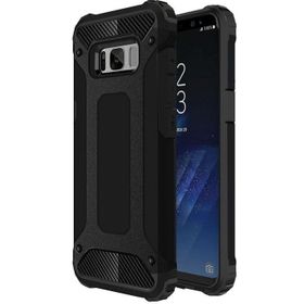 Microsonic Samsung Galaxy S8 Plus Rugged Armor Siyah Kılıf