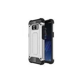 Microsonic Samsung Galaxy S8 Rugged Armor Gümüş Kılıf