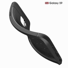 Microsonic Samsung Galaxy S9 Deri Dokulu Silikon Kırmızı Kılıf