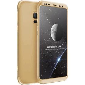 Microsonic Samsung Galaxy S9 Double Dip 360 Protective Gold Kılıf