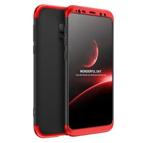 Microsonic Samsung Galaxy S9 Double Dip 360 Protective Siyah Kılıf
