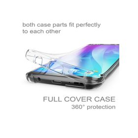 Microsonic Samsung Galaxy S9 Plus 6 Tarafı Tam Full Koruma 360 Clear Soft Şeffaf Kılıf