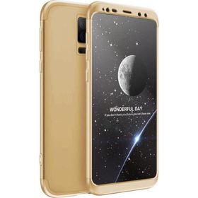 Microsonic Samsung Galaxy S9 Plus Double Dip 360 Protective Gold Kılıf